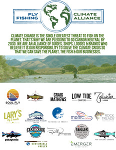 Monic Joins Fly Fishing Climate Alliance!